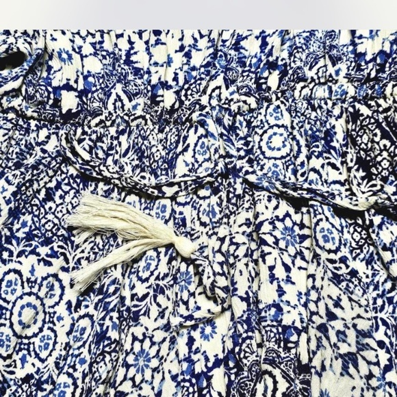 White Birch, Boho Mini Dress, Shorts Underneath - Picture 4 of 6